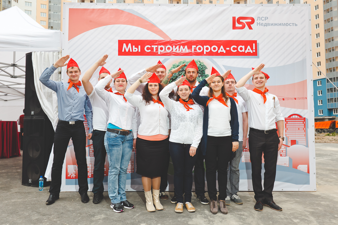 Торжественная сдача строительных объектов