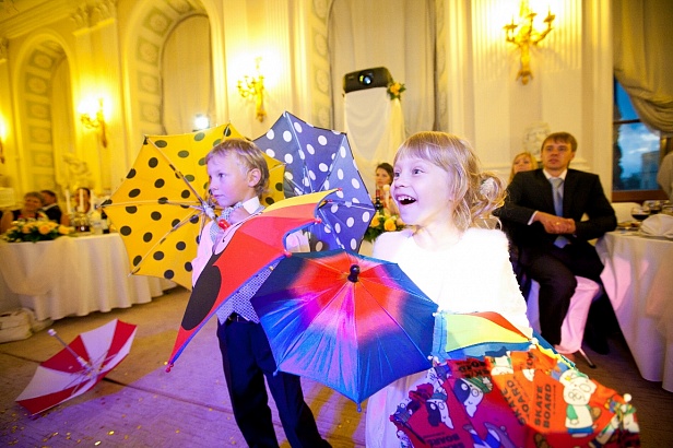Свадьба Un amour de pluie в Гатчинском дворце